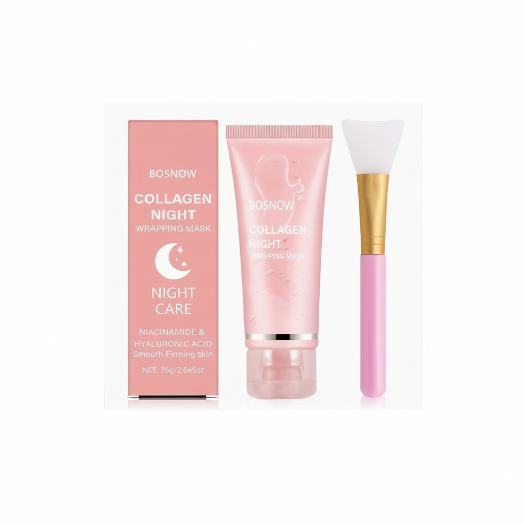 Collagen Night Wrap Mask + Brush Set