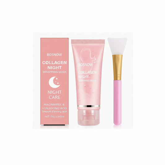 Collagen Night Wrap Mask + Brush Set