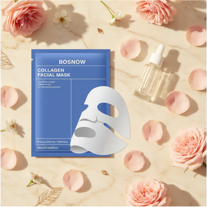 Collagen Mask Flat Lay
