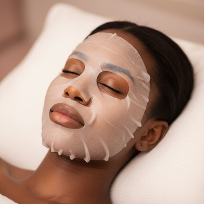 Collagen Mask Wearing