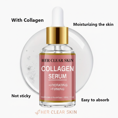 Collagen Serum Feature Infographic