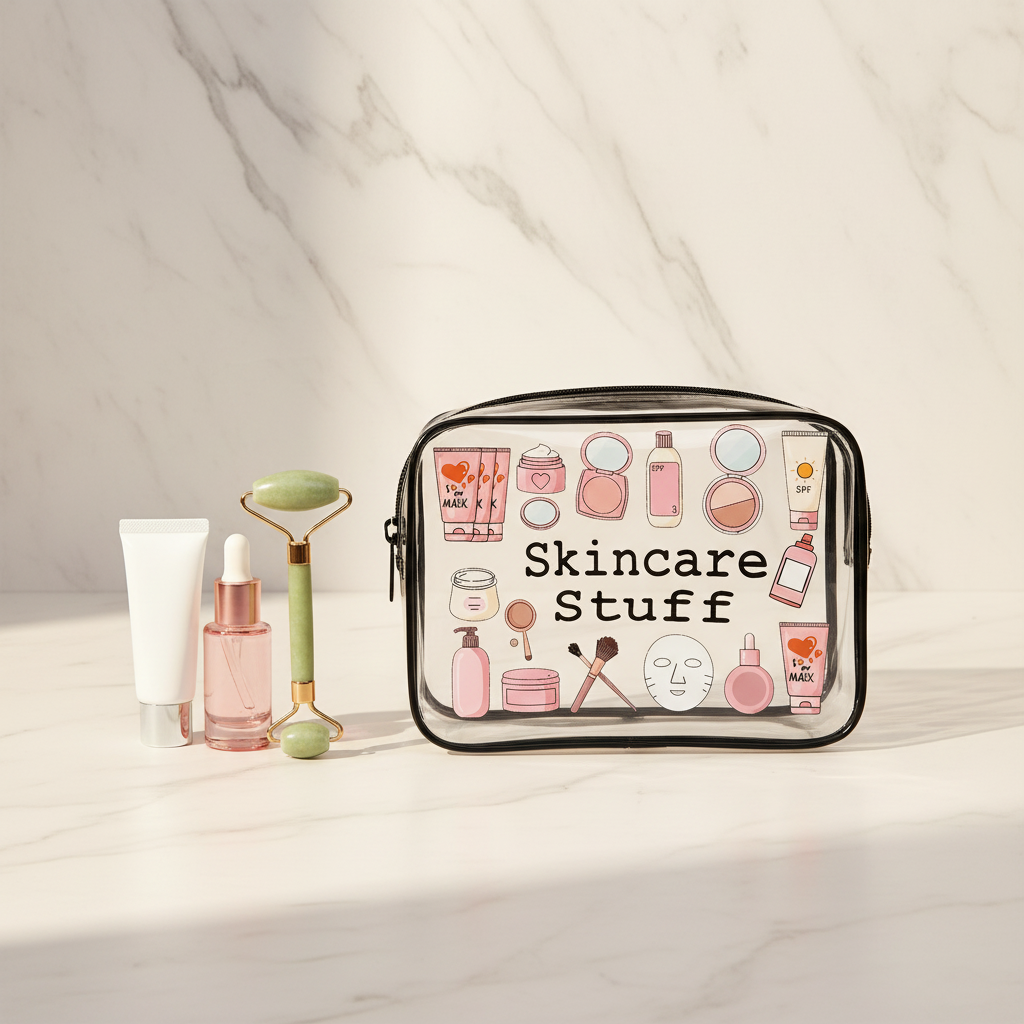 Travel Pouch Flat Lay